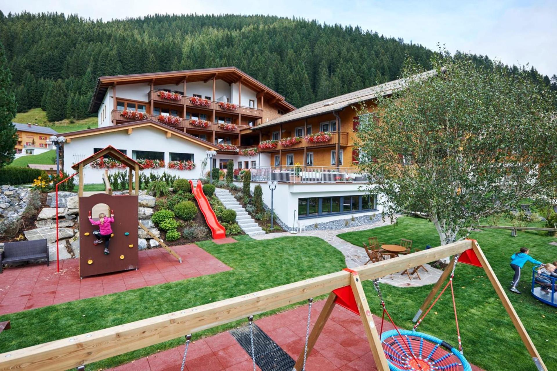 Hotel Alpenblume Damuels Eksteriør bilde
